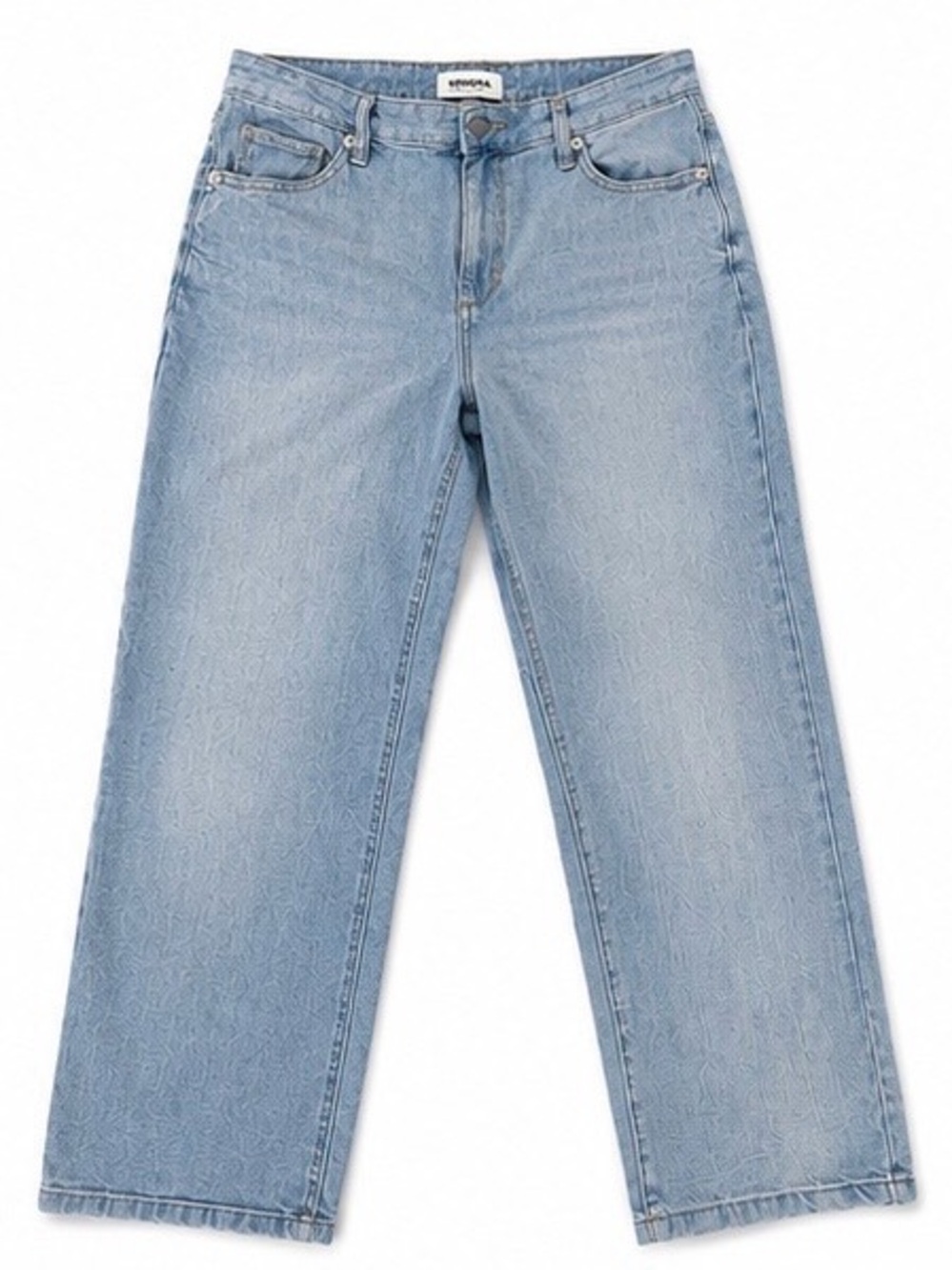 SONOMA Light Wash Wide Leg Cropped Jeans Size 12P